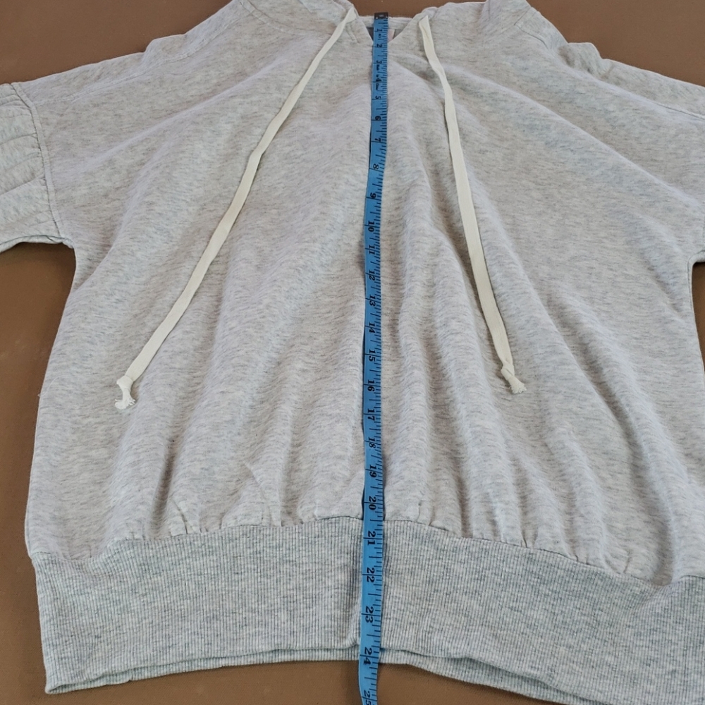 Wild Fable & Xhilaration 2 pc Bundle Small NWT Gray Hoodie & Gray Long Sleeve - Picture 3 of 13
